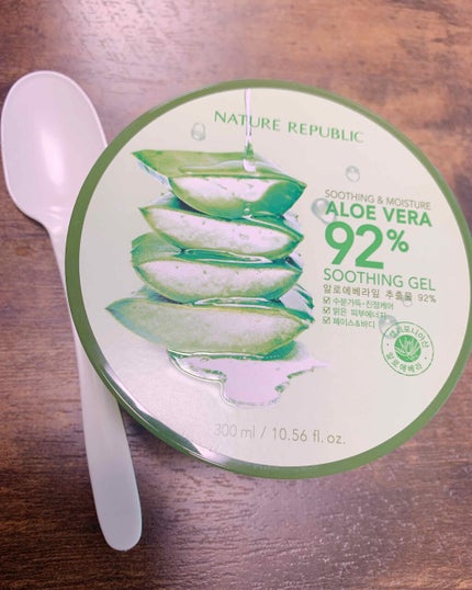 マイルド&モイスチャーアロエジェル/ネイチャーリパブリック/ボディローションを使ったクチコミ(1枚目)