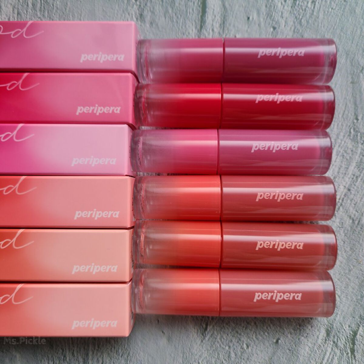 ペリペラ インク ムード グロイ ティント/PERIPERA/リップティントを使ったクチコミ（1枚目）