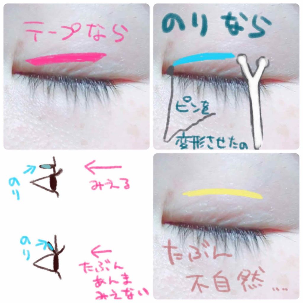 ナイトアイボーテ/StreeTrend/二重まぶた用アイテムを使ったクチコミ（2枚目）