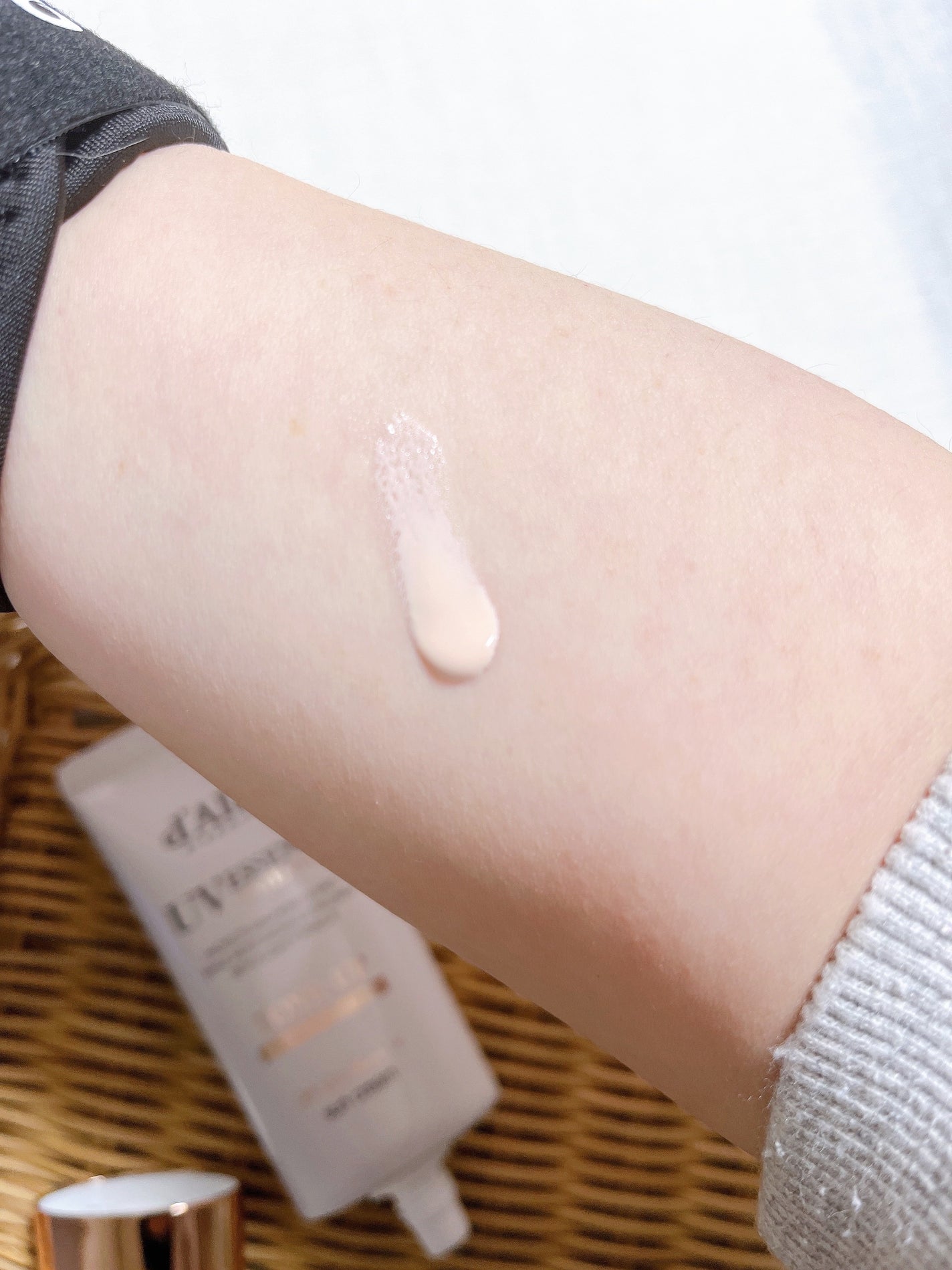 ウォータフルトーンアップサンクリーム/ダルバ/日焼け止めクリームを使ったクチコミ(4枚目)