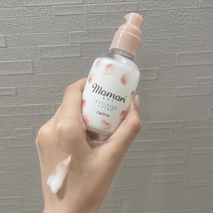 さらりとまとまるヘアミルク/モモリ/ヘアミルクを使ったクチコミ(3枚目)