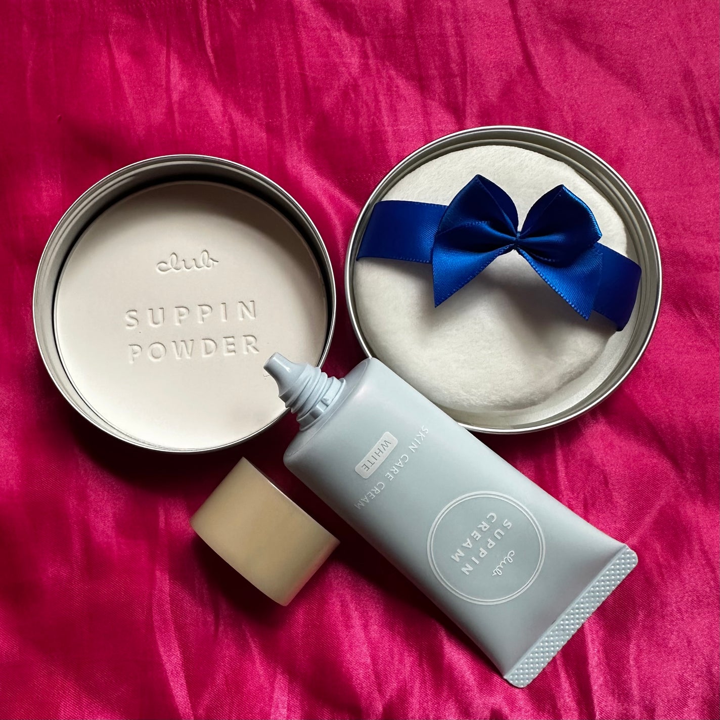 すっぴん ホワイトニングパウダーA/クラブ/プレストパウダーを使ったクチコミ(1枚目)