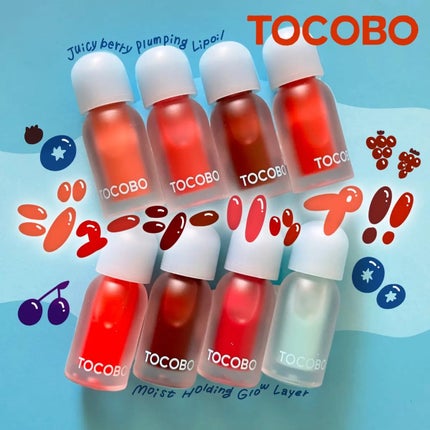 ジューシーベリープランピングリップオイル/TOCOBO/リップグロスを使ったクチコミ(1枚目)