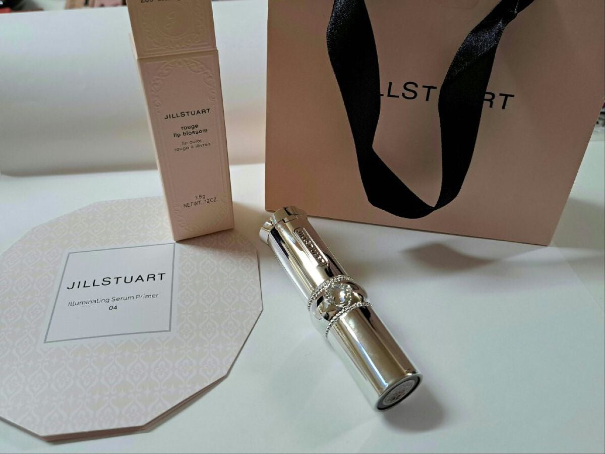 ジルスチュアート ルージュ リップブロッサム/JILL STUART/口紅を使ったクチコミ(1枚目)