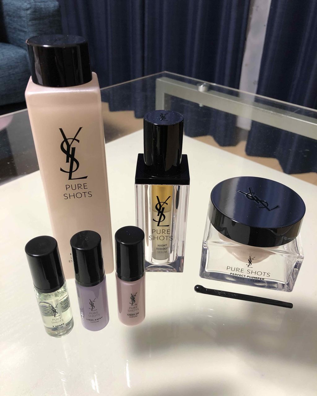 ピュアショット ナイト リチャージセラム/YVES SAINT LAURENT BEAUTE/美容液を使ったクチコミ(2枚目)