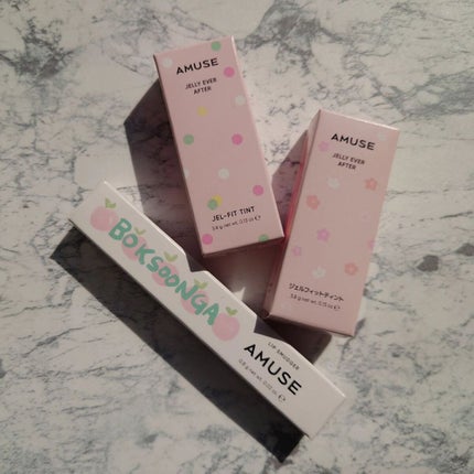 ジェルフィットティント/AMUSE/リップティントを使ったクチコミ(2枚目)