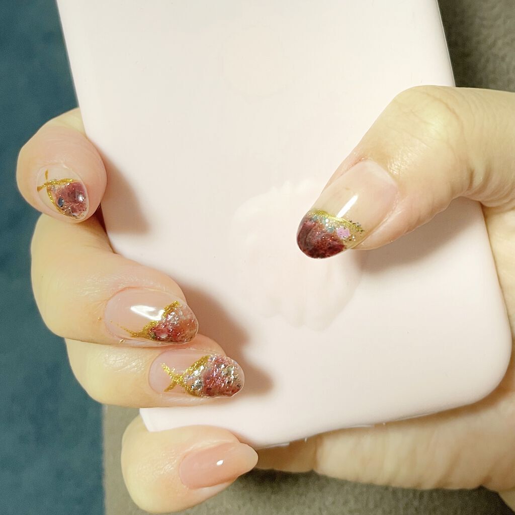 MOMOジェル/nail for all/ジェルネイルを使ったクチコミ（2枚目）