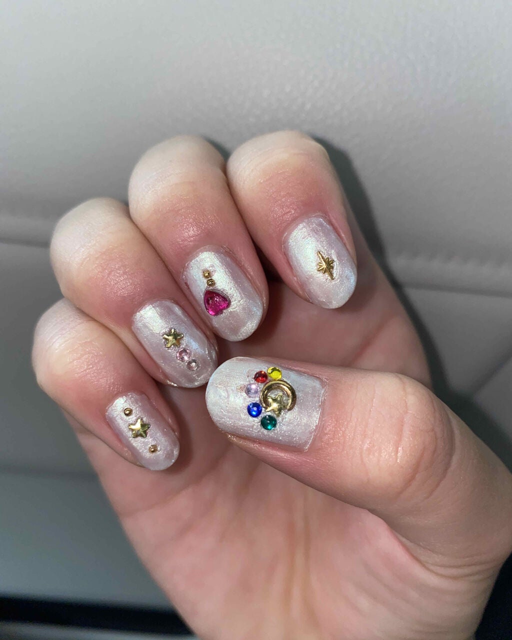 激盛れ爪クラブ/DAISO/ネイルチップ・パーツを使ったクチコミ(2枚目)