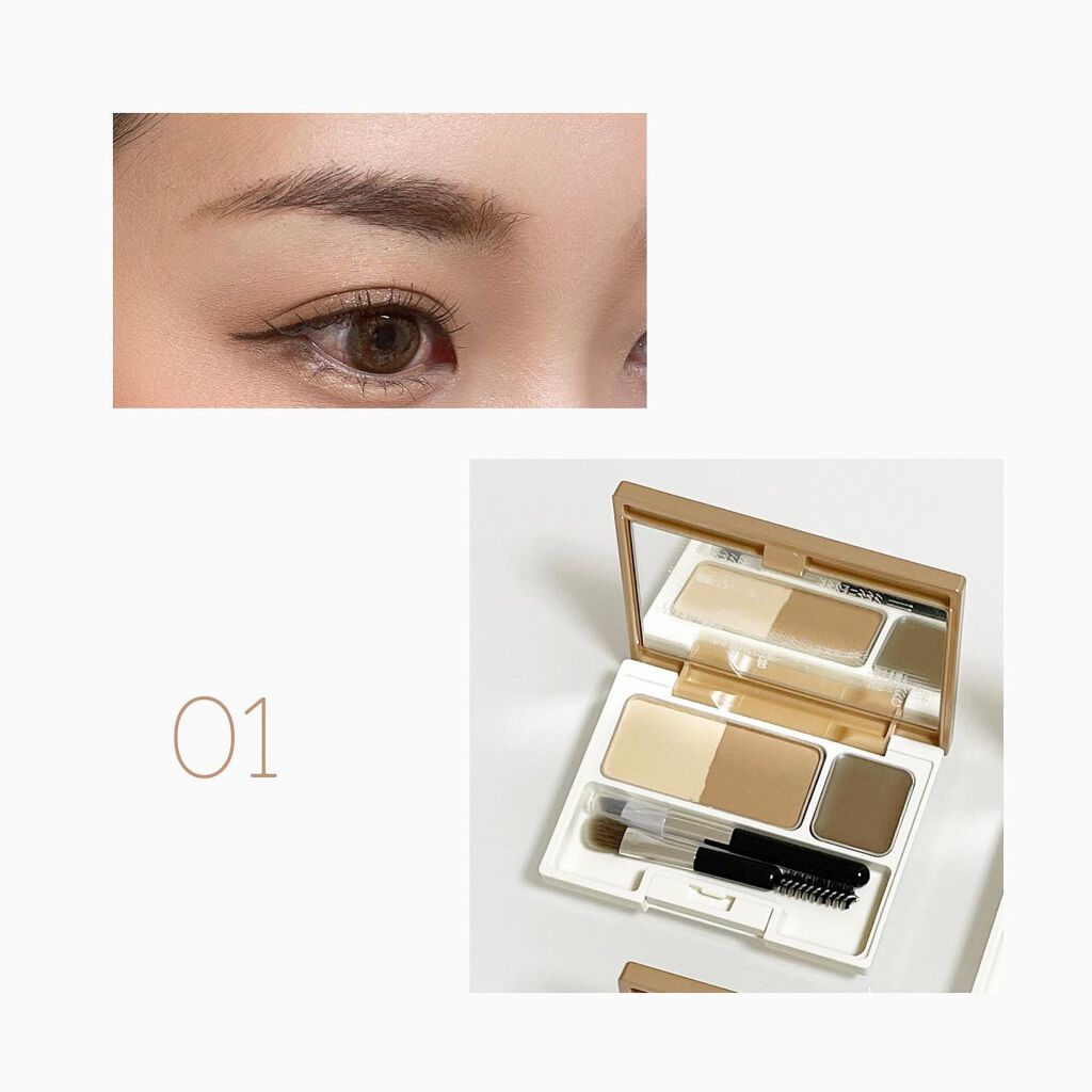 アイブロウキーパー/コフレドール/パウダーアイブロウを使ったクチコミ(3枚目)