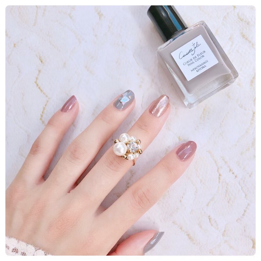 Coeur de Fleur Nail Color/Causette.Joli/マニキュアを使ったクチコミ（3枚目）