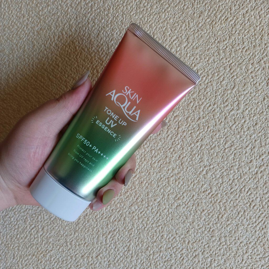スキンアクア トーンアップUVエッセンス/スキンアクア/日焼け止めクリームを使ったクチコミ（1枚目）