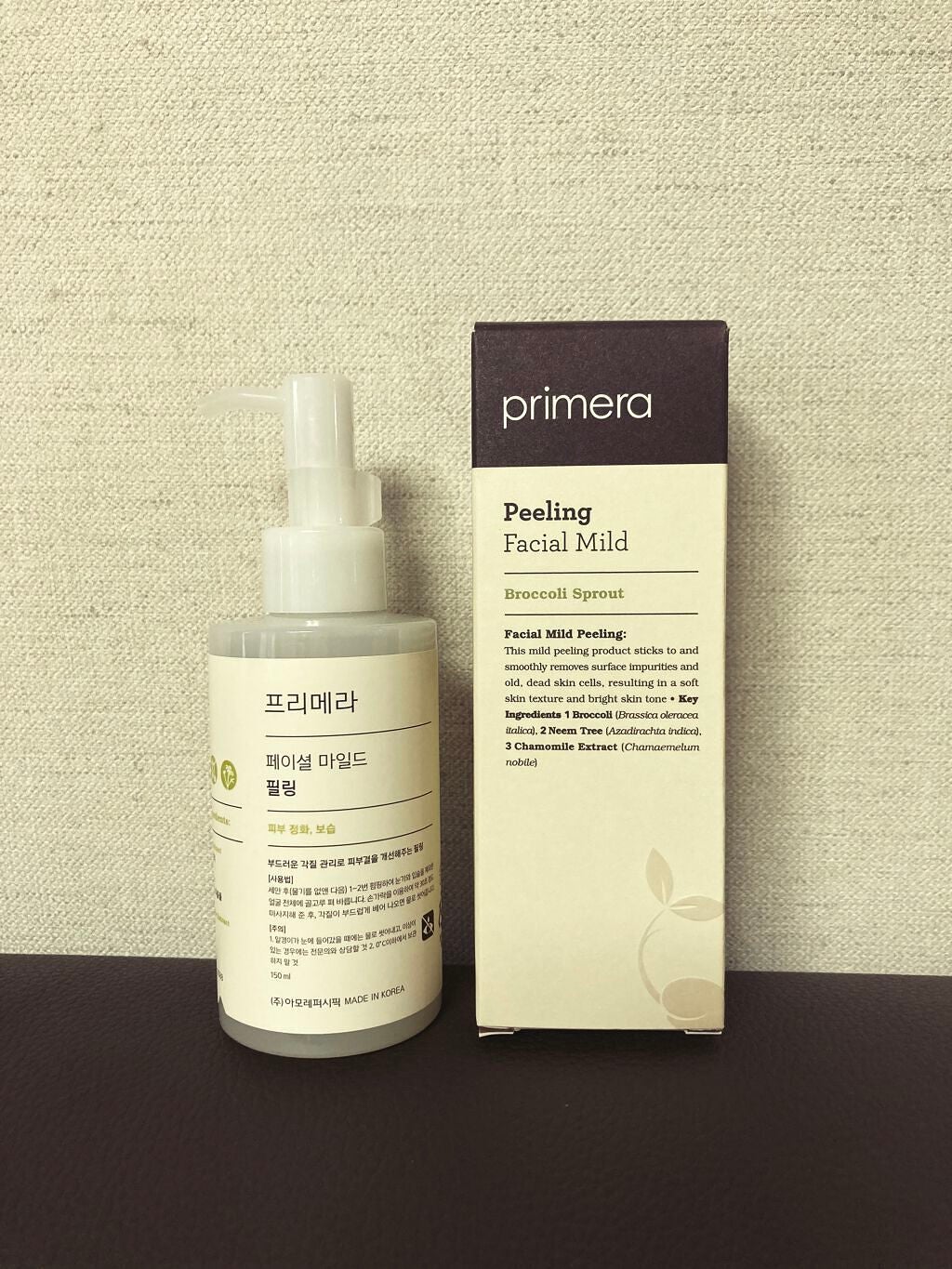 フェイシャルマイルドピーリング/primera/ピーリングを使ったクチコミ(1枚目)