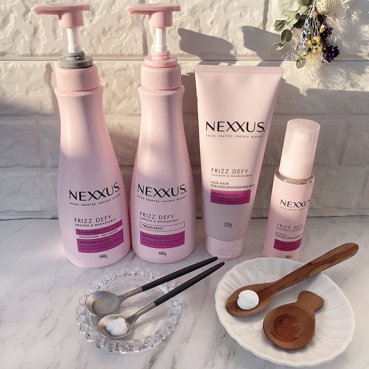 ネクサス スムースアンドマネージャブル シャンプー/トリートメント/NEXXUS(ネクサス)/市販シャンプーを使ったクチコミ(5枚目)