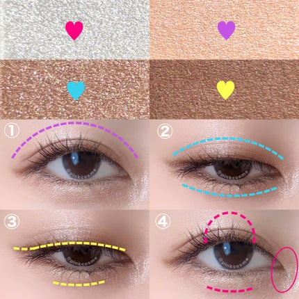 キスミー フェルム スタイリングアイパレット/キスミー フェルム/アイシャドウパレットを使ったクチコミ(5枚目)