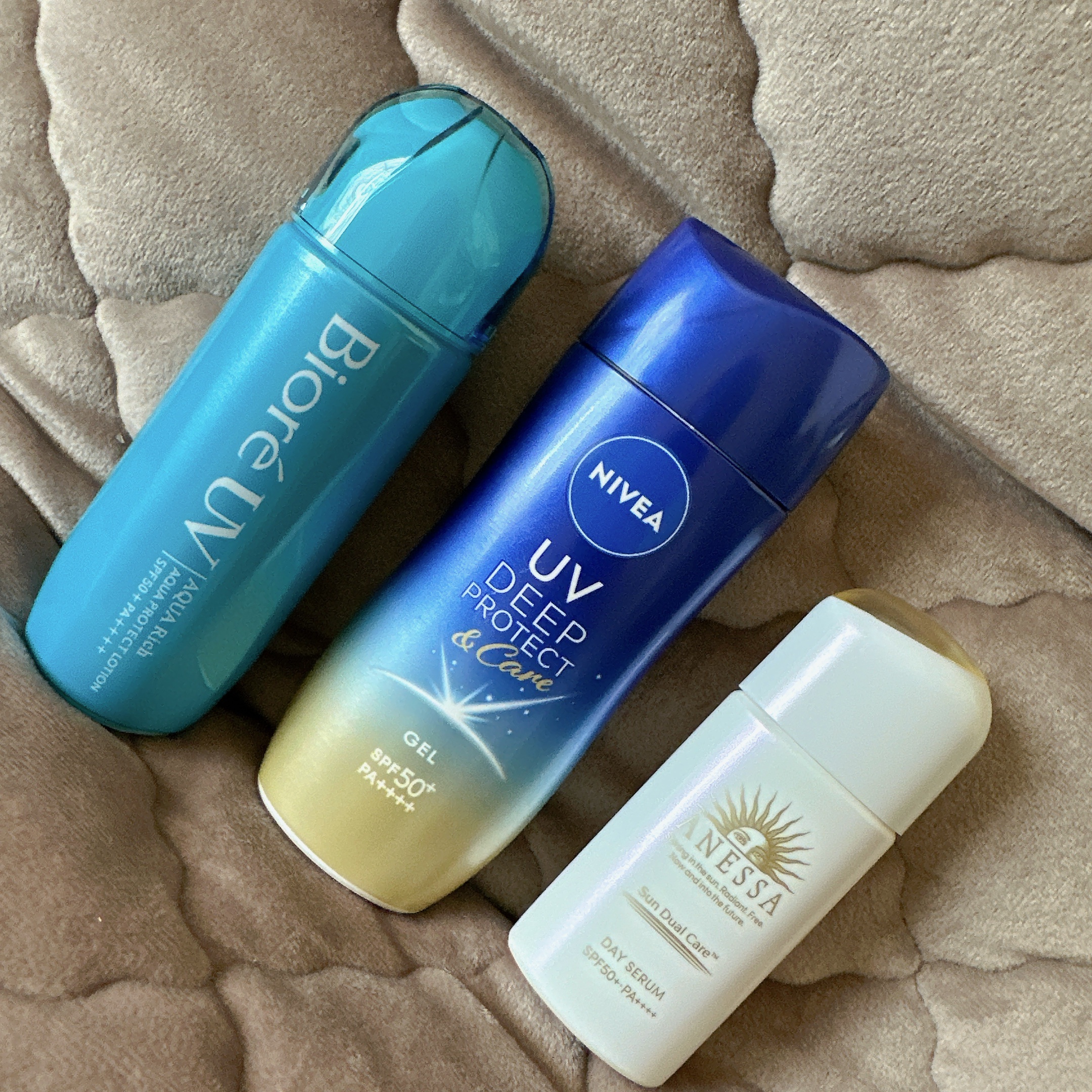 ニベアUV ディープ プロテクト＆ケア ジェル/ニベア/日焼け止めジェルを使ったクチコミ（1枚目）