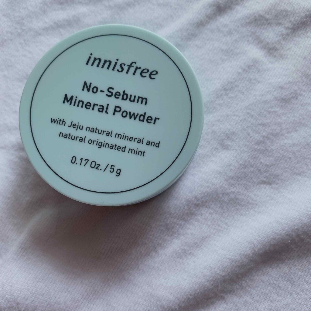 ノーセバム ミネラルパウダー/innisfree/ルースパウダーを使ったクチコミ（1枚目）