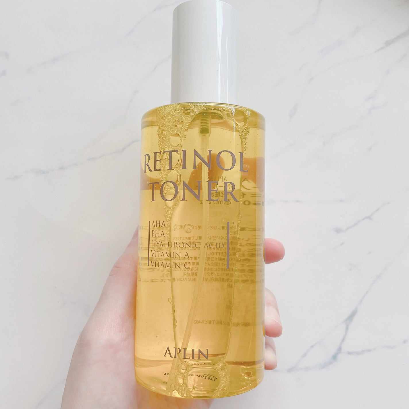 レチノールトナー/APLIN/ミスト状化粧水を使ったクチコミ(5枚目)
