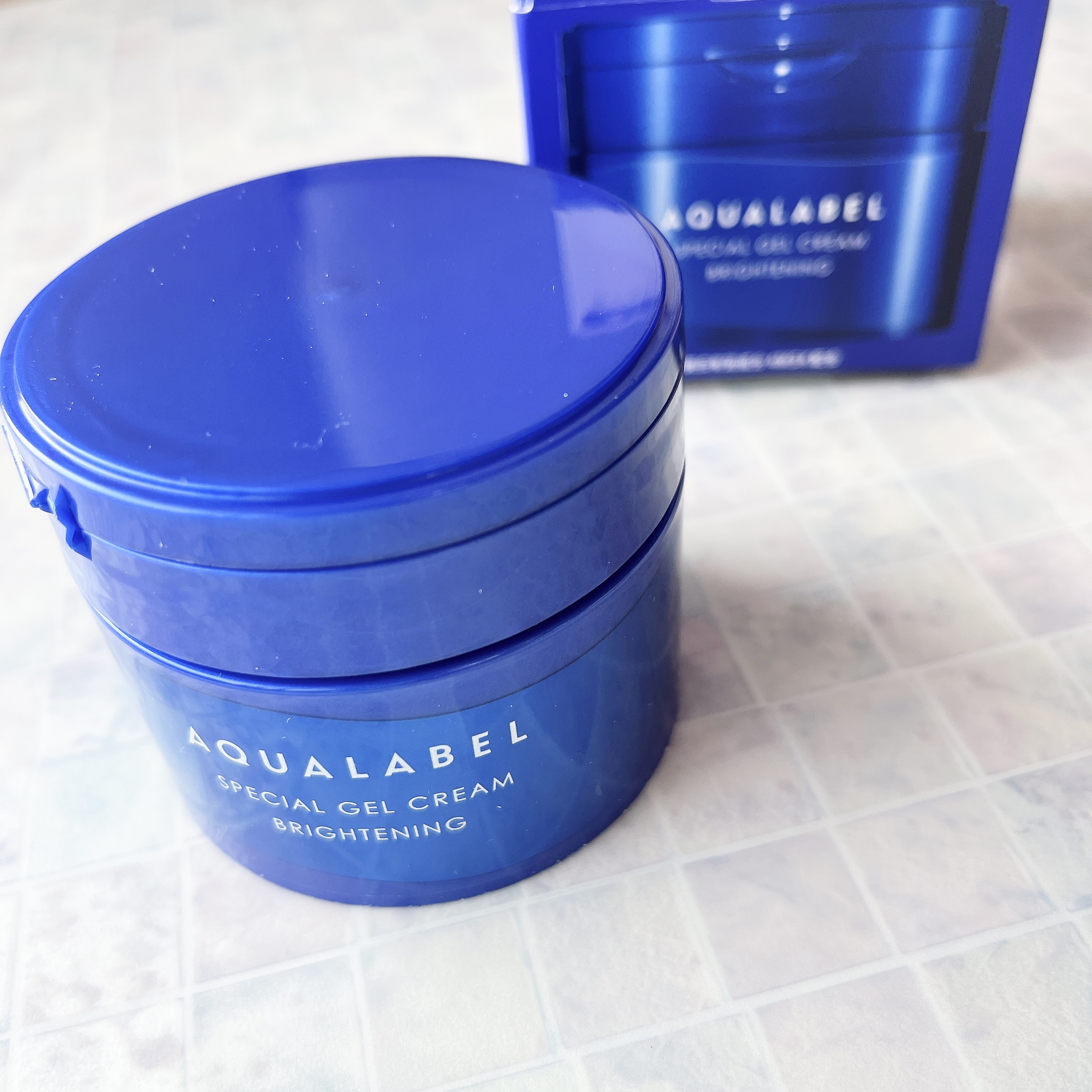 スペシャルジェルクリーム EX （ブライトニング） /アクアレーベル/オールインワン化粧品を使ったクチコミ（1枚目）