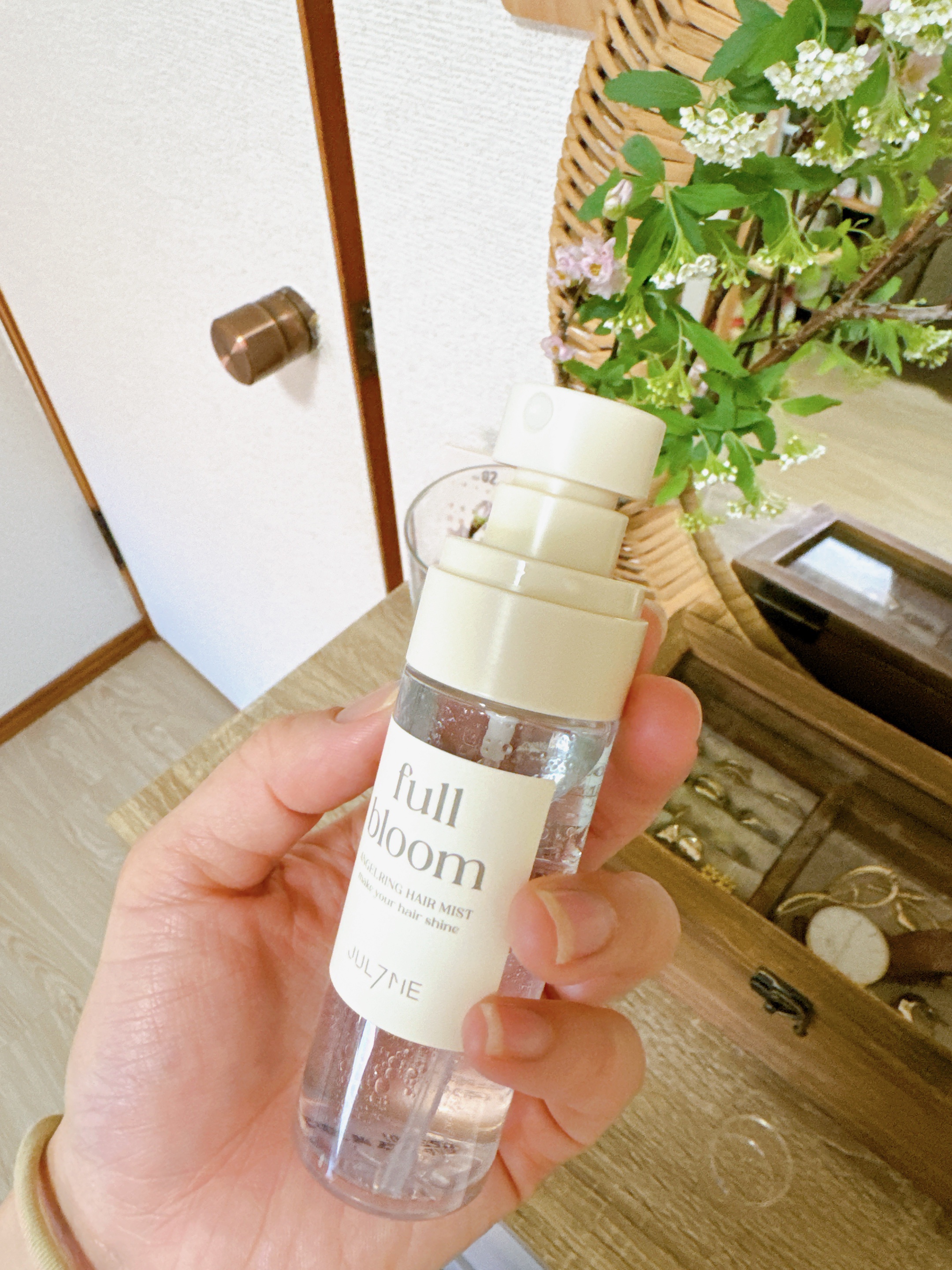 エンジェリングヘアミスト  フルブルーム/JUL7ME/ヘアミストを使ったクチコミ（2枚目）