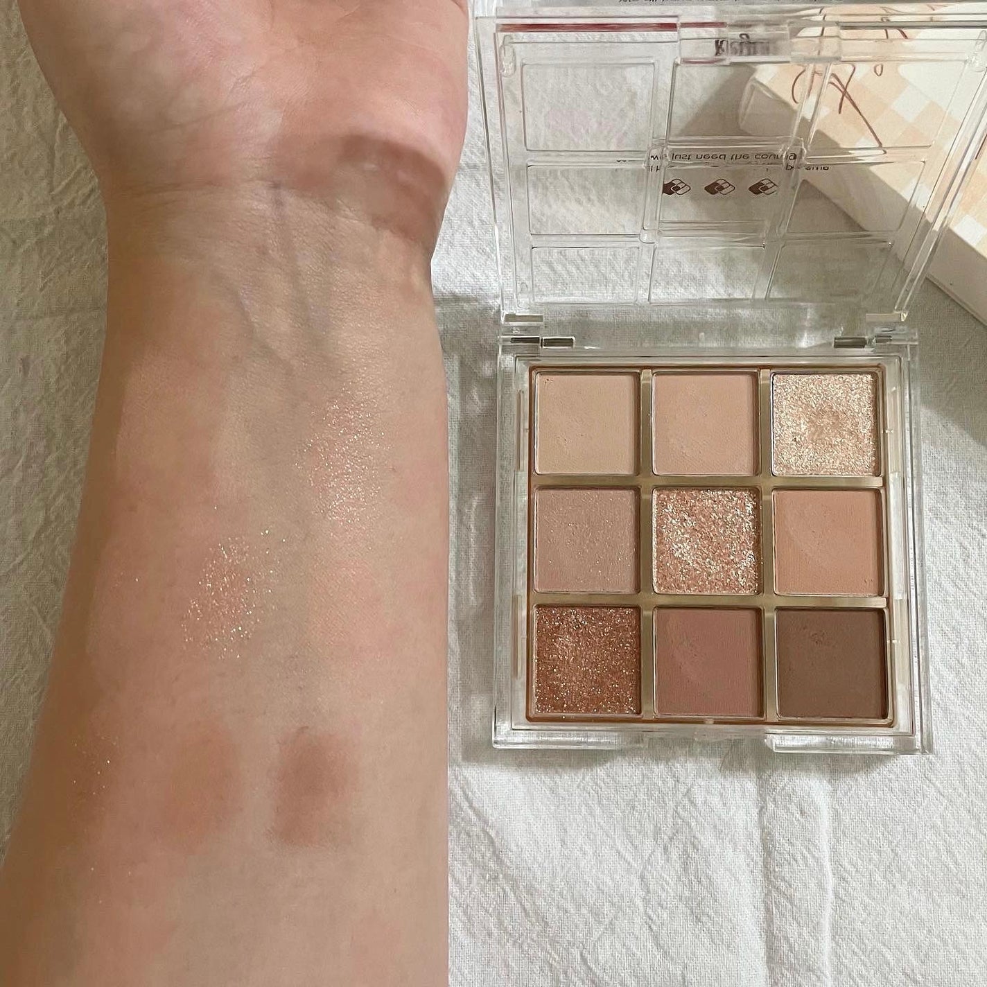 KEYBO FALL IN LOVE SHADOW PALETTE/keybo/アイシャドウパレットを使ったクチコミ(3枚目)