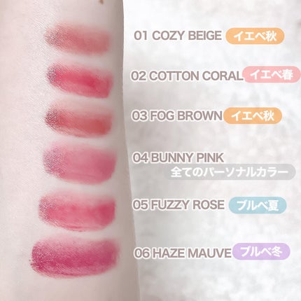 コットンメルティングリップ/ネイチャーリパブリック/口紅を使ったクチコミ(4枚目)