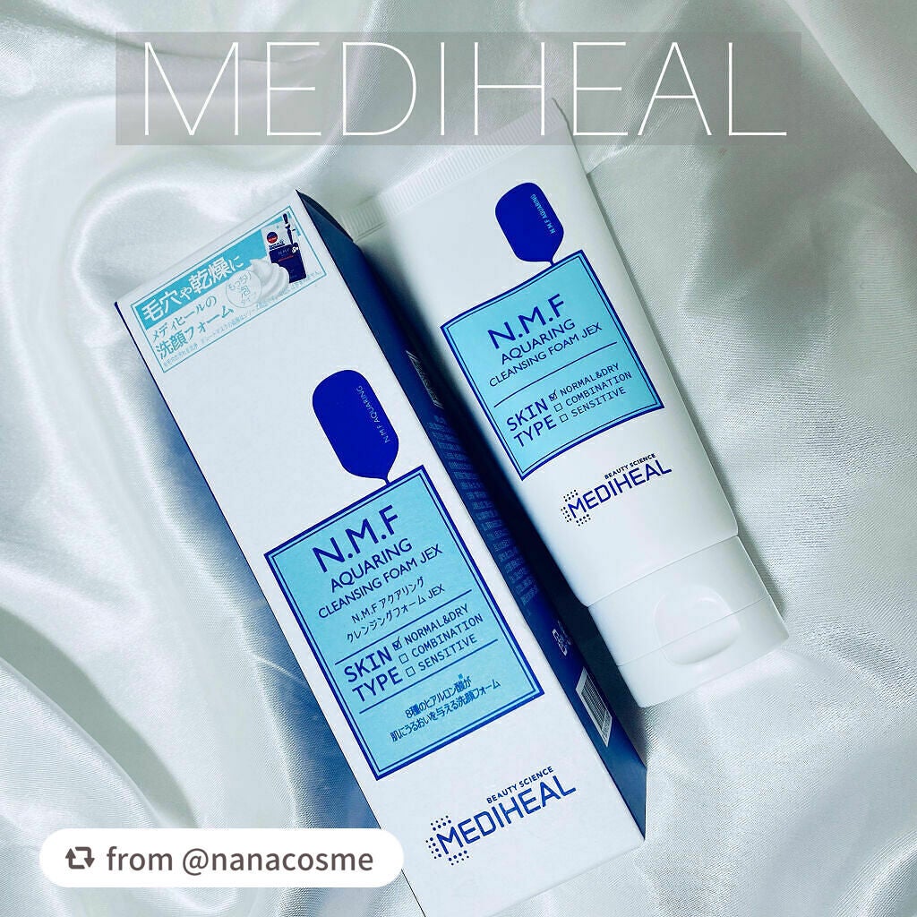 N.M.F アクアリング クレンジングフォーム JEX/MEDIHEAL/洗顔フォームを使ったクチコミ(1枚目)