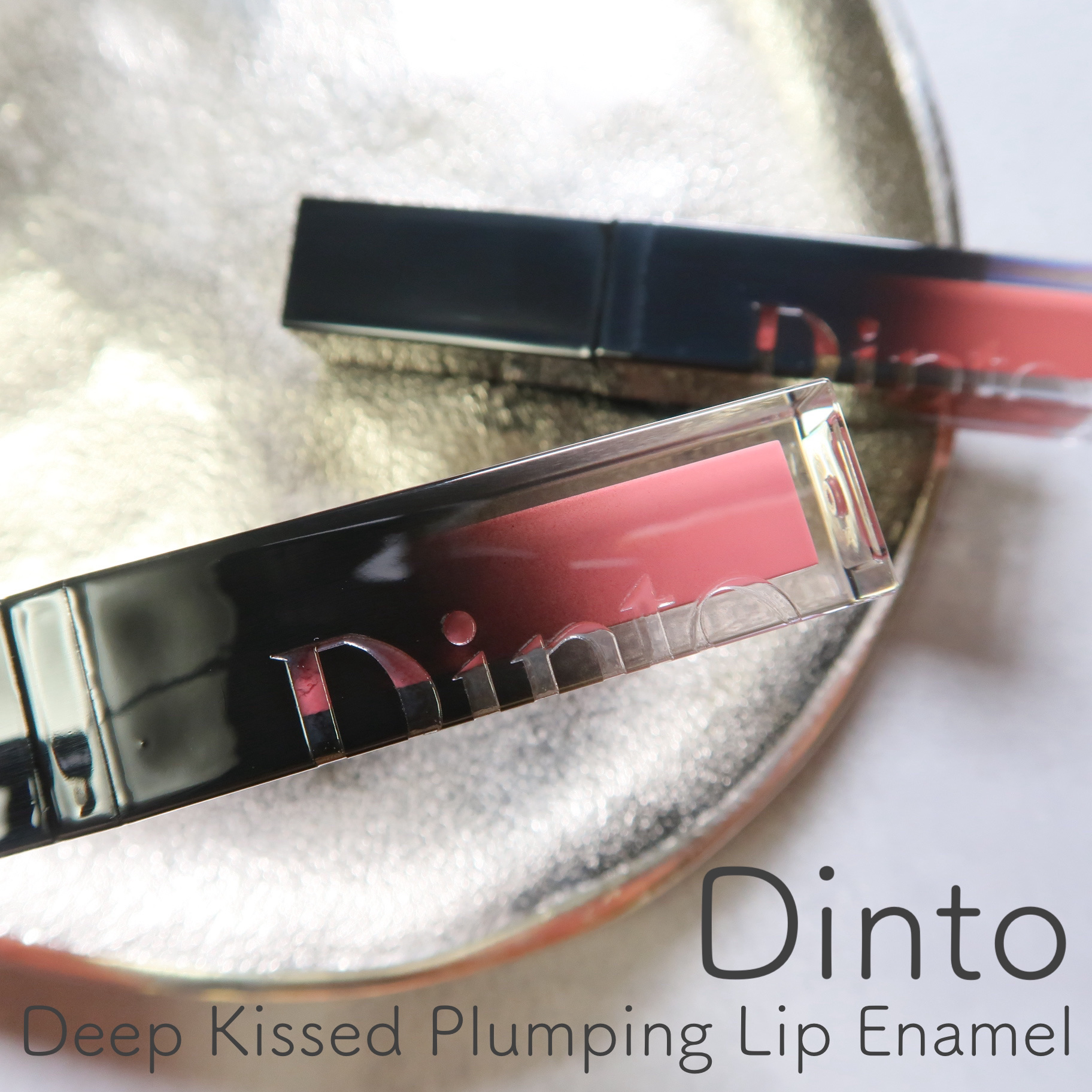 ディープキスド プランピング リップエナメル/Dinto/リップグロスを使ったクチコミ（1枚目）
