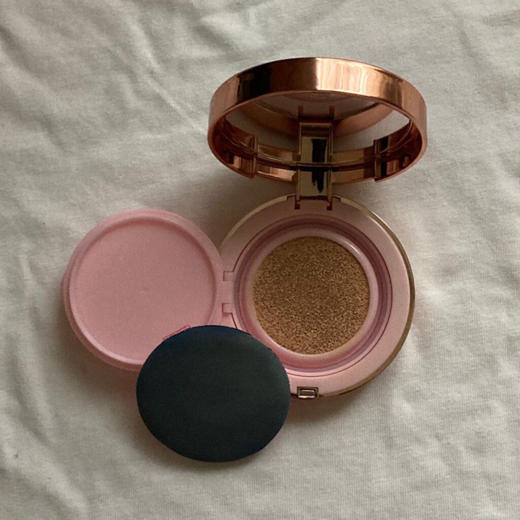 ピンクティーツリーカバークッション/APLIN/クッションファンデーションを使ったクチコミ(3枚目)