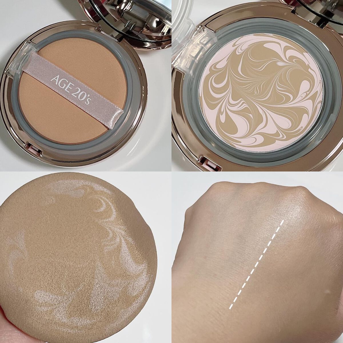 ORIGINAL ESSENCE COVER PACT ピンクラテ(21号)/AGE20’s/クッションファンデーションを使ったクチコミ（2枚目）