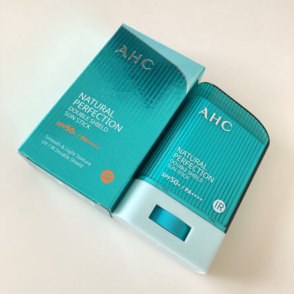 ナチュラル パーフェクション ダブル シールド サンスティック/AHC/日焼け止めスティックを使ったクチコミ（2枚目）