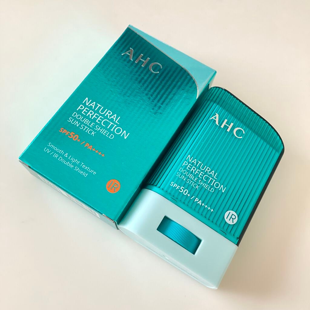 ナチュラル パーフェクション ダブル シールド サンスティック/AHC/日焼け止めスティックを使ったクチコミ(2枚目)