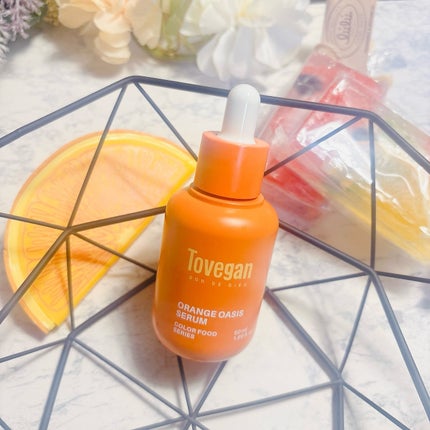 カラーフードシリーズオレンジオアシスセラム/Tovegan/美容液を使ったクチコミ(4枚目)
