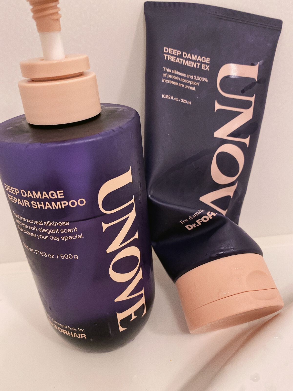 ディープダメージトリートメントEX/UNOVE/洗い流すヘアトリートメントを使ったクチコミ(1枚目)