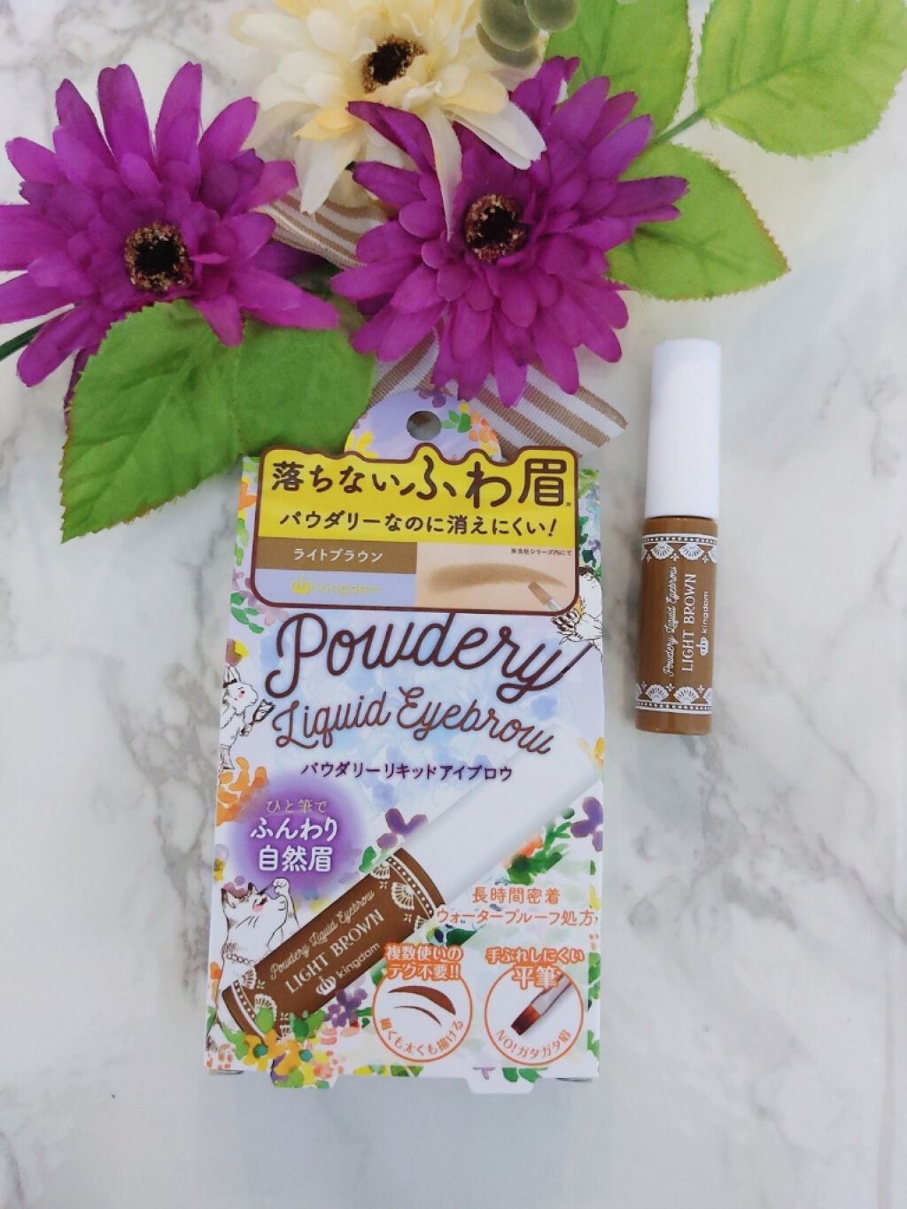 パウダリーリキッドアイブロウ/キングダム/リキッドアイブロウを使ったクチコミ(1枚目)