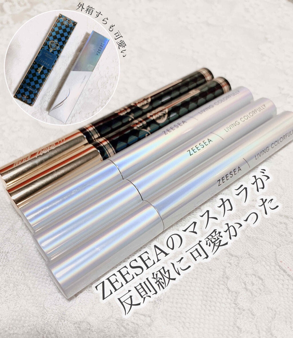 ダイヤモンドシリーズ カラーマスカラ/ZEESEA/マスカラを使ったクチコミ(1枚目)