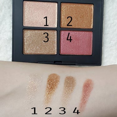 クワッドアイシャドー 3972/NARS/アイシャドウパレットを使ったクチコミ（2枚目）