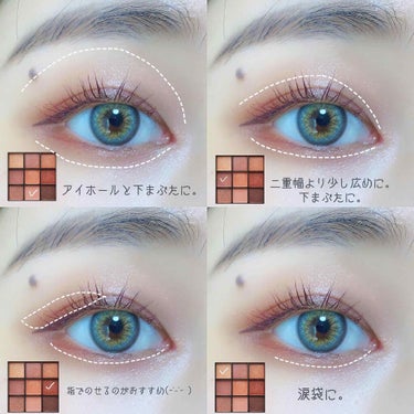 UR GLAM　BLOOMING EYE COLOR PALETTE/U R GLAM/アイシャドウパレットを使ったクチコミ（2枚目）