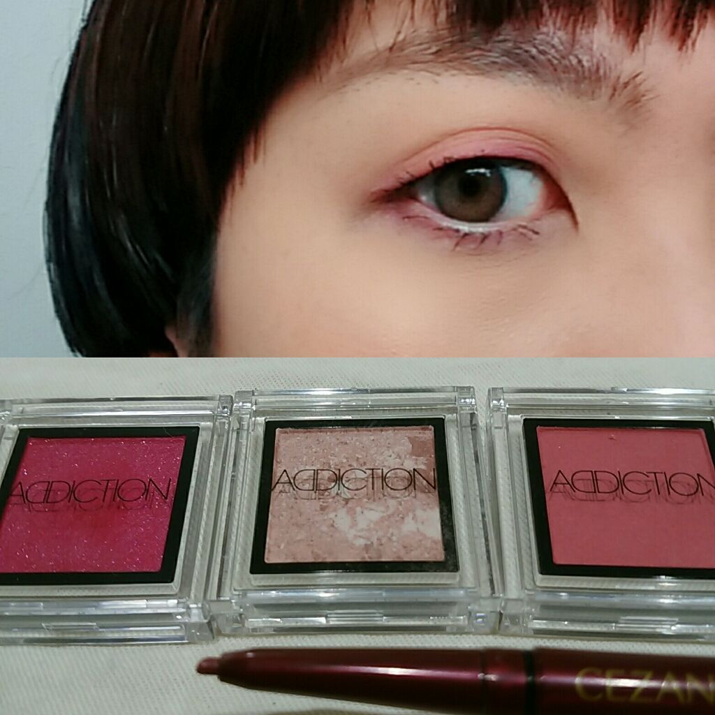 アディクション ザ アイシャドウ 140 Faded Love (P) ★限定色/ADDICTION/単色アイシャドウを使ったクチコミ（1枚目）