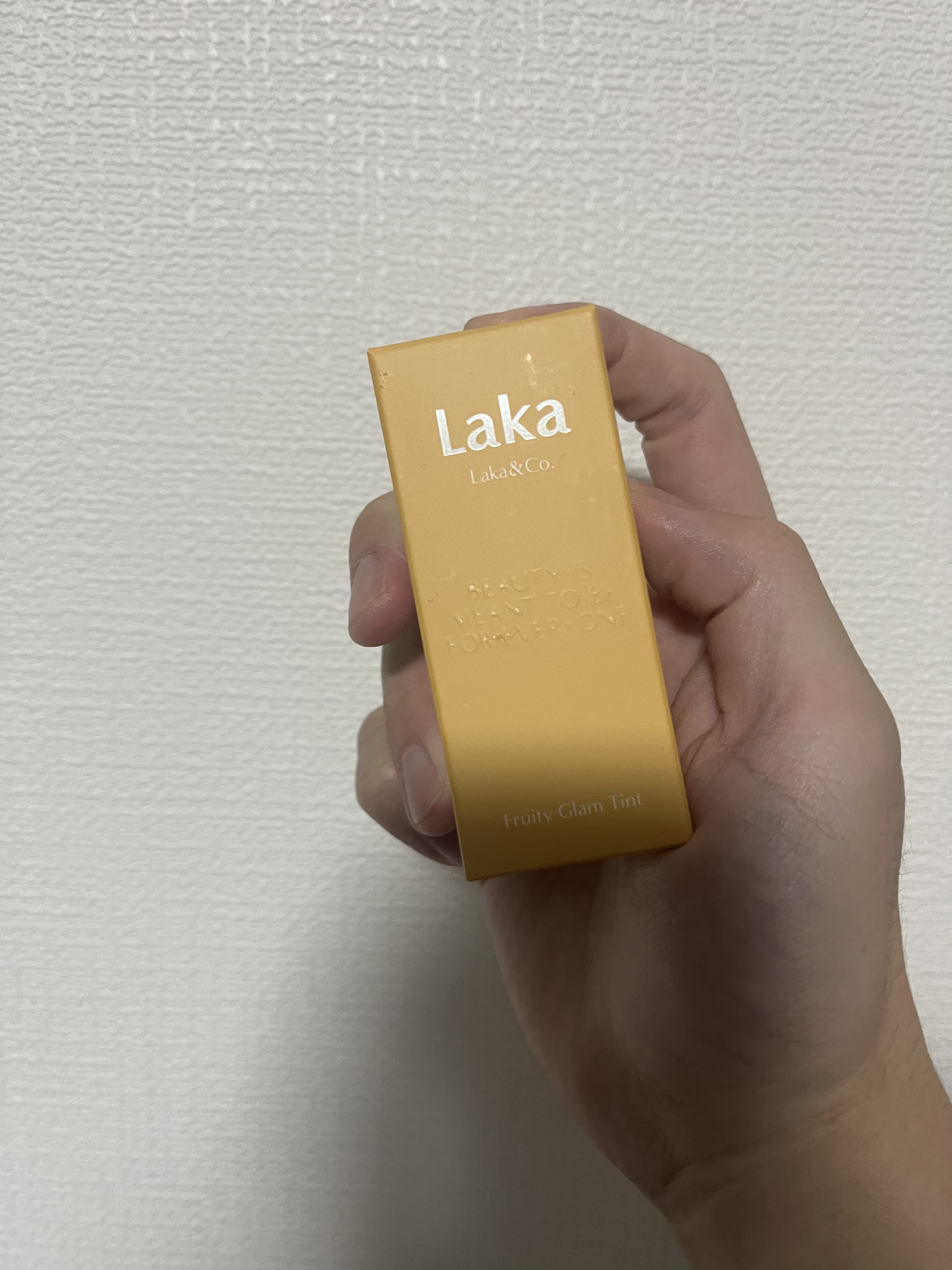 フルーティーグラムティント/Laka/リップティントを使ったクチコミ（1枚目）