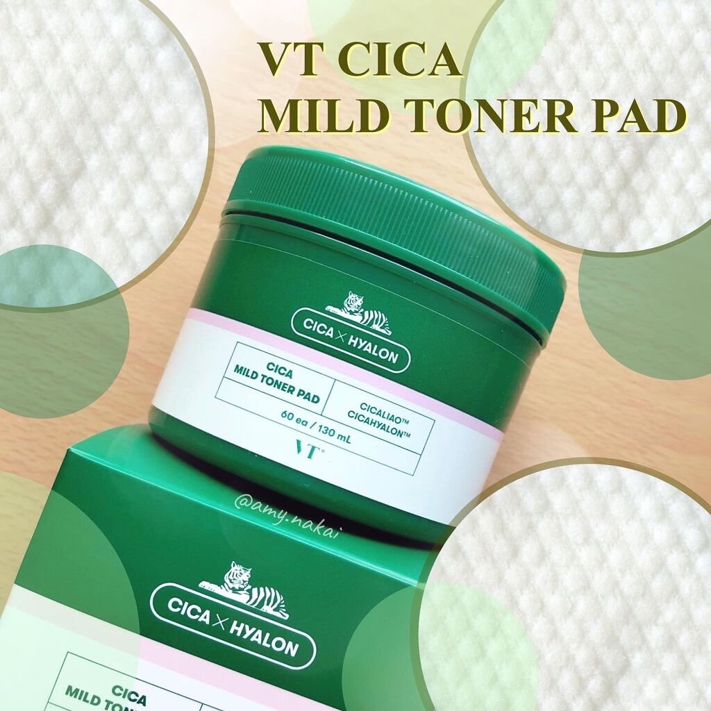 CICA マイルドトナーパッド/VT/トナーパッドを使ったクチコミ（1枚目）