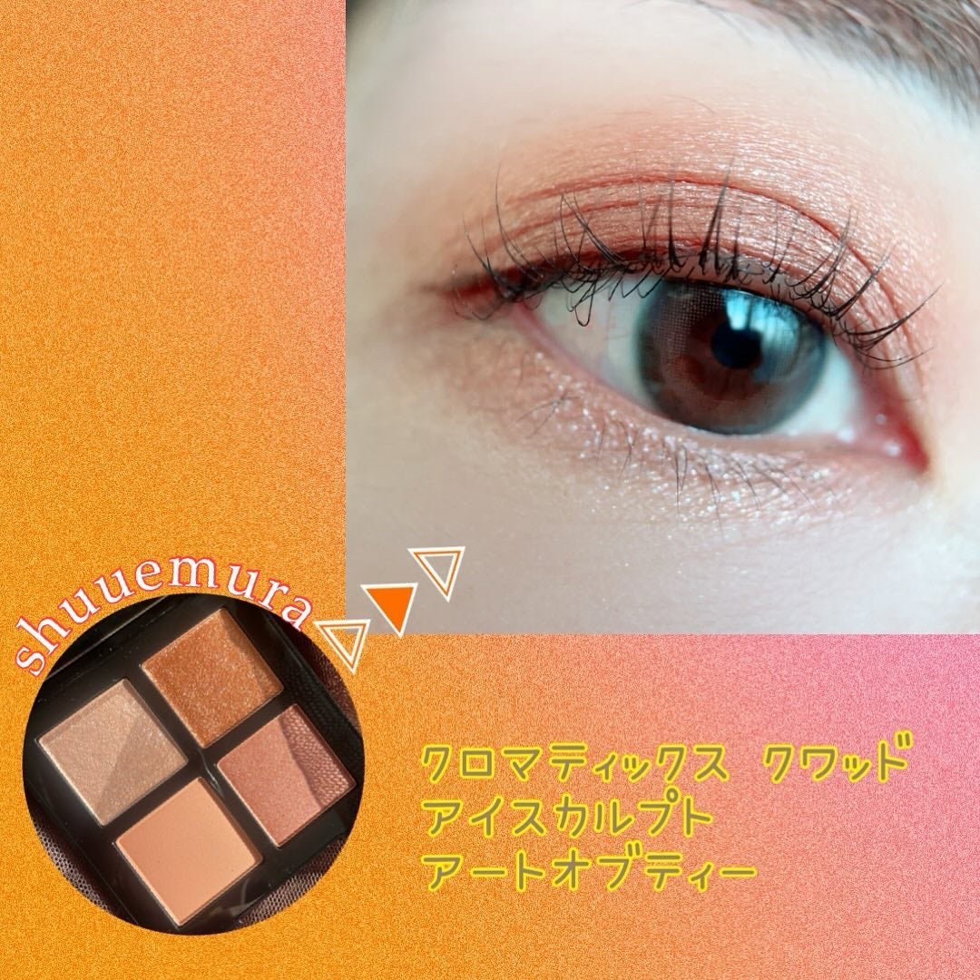 クロマティックス クワッド/shu uemura/アイシャドウパレットを使ったクチコミ(1枚目)