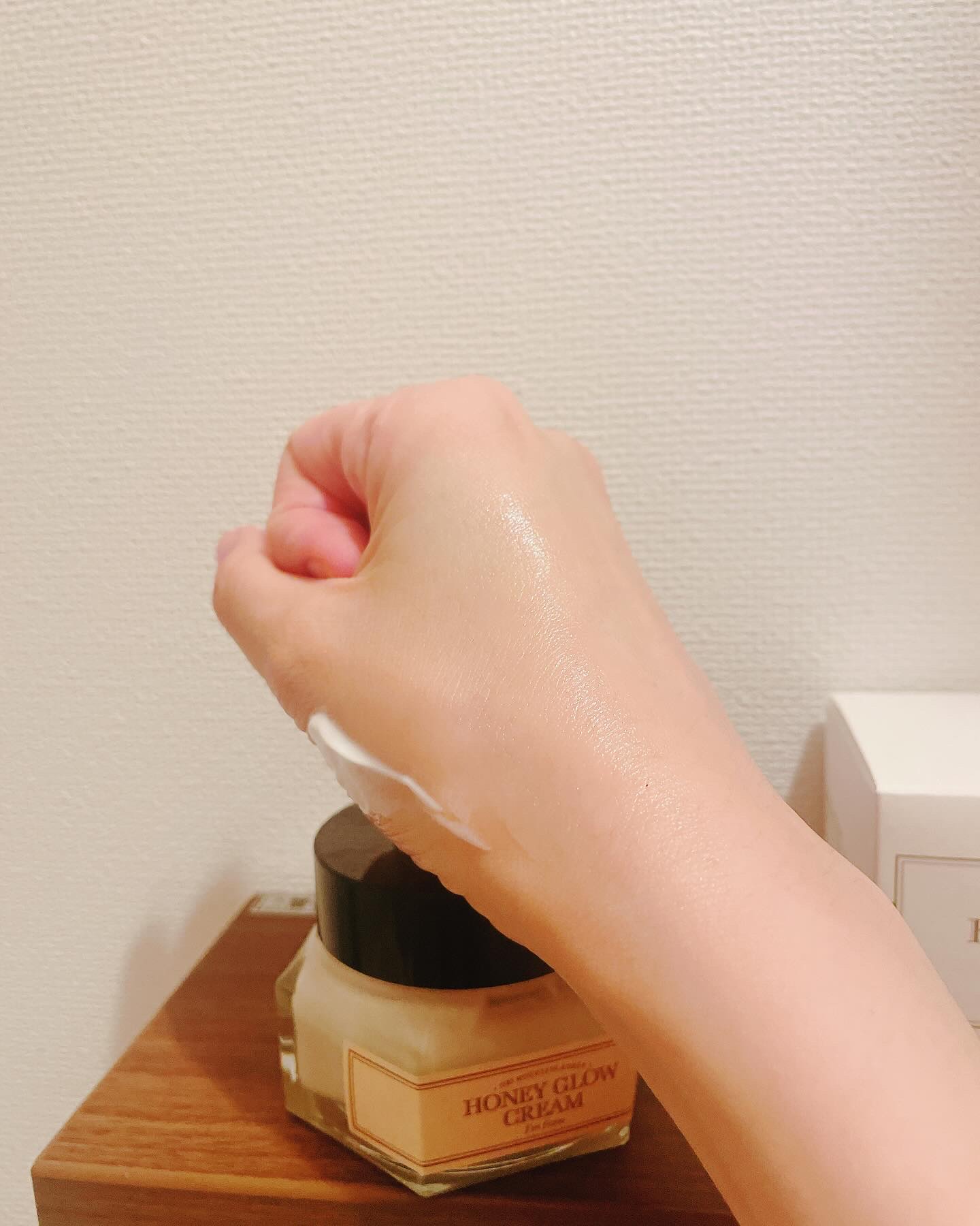 ハニーグロウクリーム/I'm from/フェイスクリームを使ったクチコミ（3枚目）