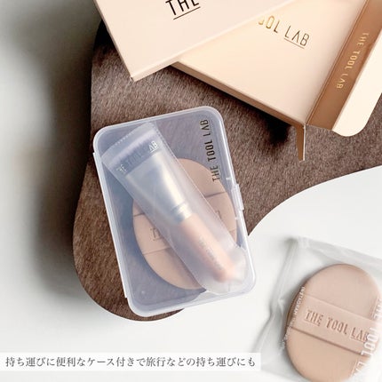 101B ベイビータスカー/THE TOOL LAB/メイクブラシを使ったクチコミ(8枚目)