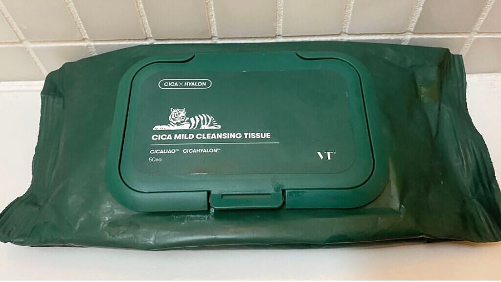CICA マイルドクレンジングティッシュ/VT/クレンジングシートを使ったクチコミ(1枚目)
