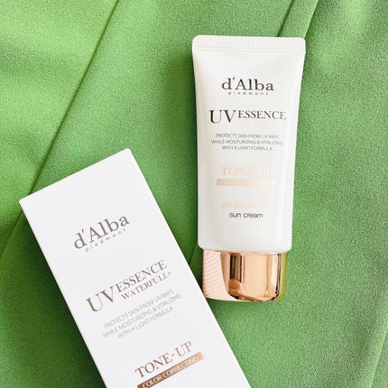 ウォータフルトーンアップサンクリーム/ダルバ/日焼け止めクリームを使ったクチコミ(1枚目)