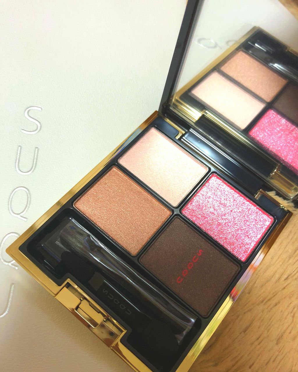 デザイニング カラー アイズ/SUQQU/アイシャドウパレットを使ったクチコミ(1枚目)