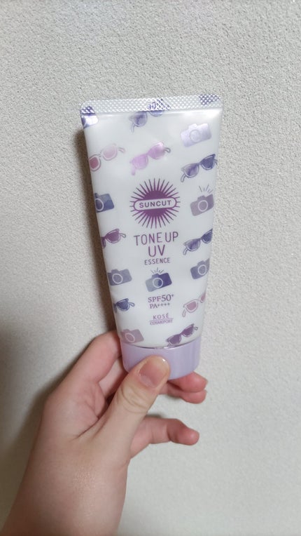 トーンアップUV エッセンス/サンカット®/日焼け止めローションを使ったクチコミ(1枚目)