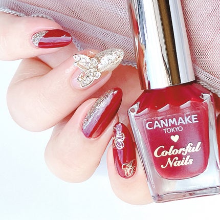 カラフルネイルズ/キャンメイク/マニキュアを使ったクチコミ(5枚目)