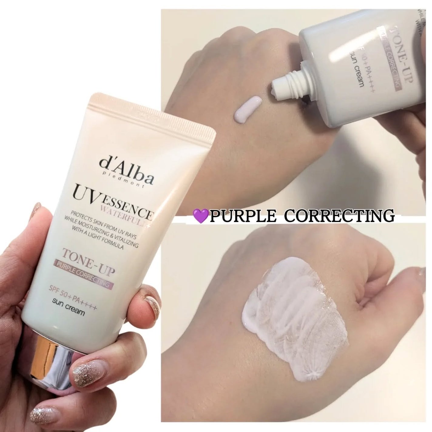 ダルバ ウォータフル エッセンス サンクリーム/ダルバ/日焼け止めクリームを使ったクチコミ(4枚目)