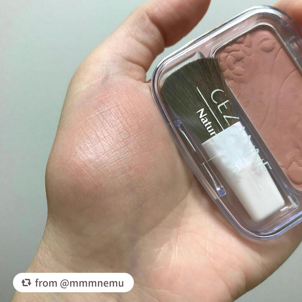 ナチュラル チークN/CEZANNE/パウダーチークを使ったクチコミ(3枚目)